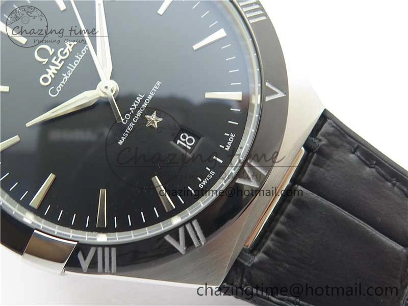 Constellation 131.33.41.21.03.001 SS TW Best Edition Black Dial On Gummy Strap A8500