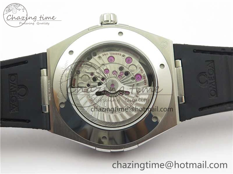 Constellation 131.33.41.21.03.001 SS TW Best Edition White Dial On Gummy Strap A8500