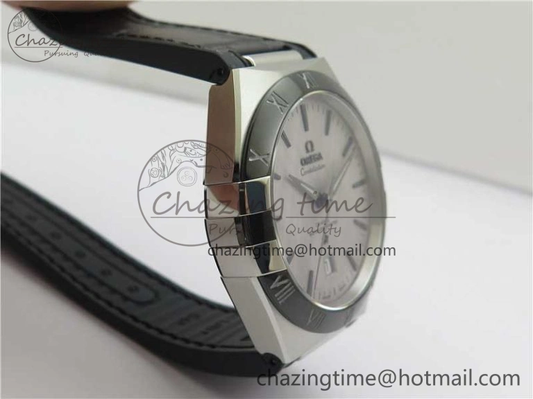 Constellation 131.33.41.21.03.001 SS TW Best Edition White Dial On Gummy Strap A8500