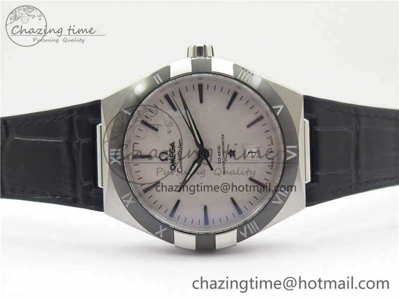Constellation 131.33.41.21.03.001 SS TW Best Edition White Dial On Gummy Strap A8500