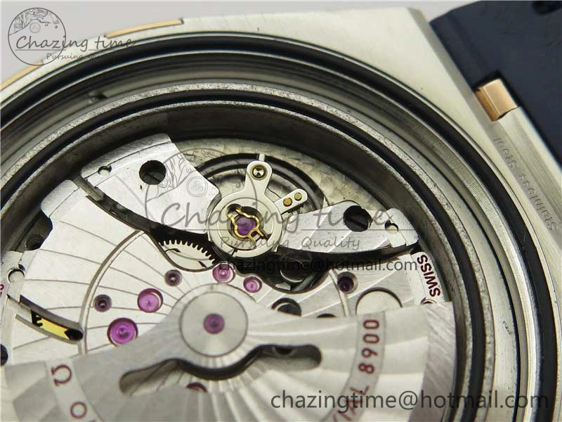 Constellation 131.33.41.21.03.001 SS RG TW Best Edition Blue Dial On Gummy Strap A8500