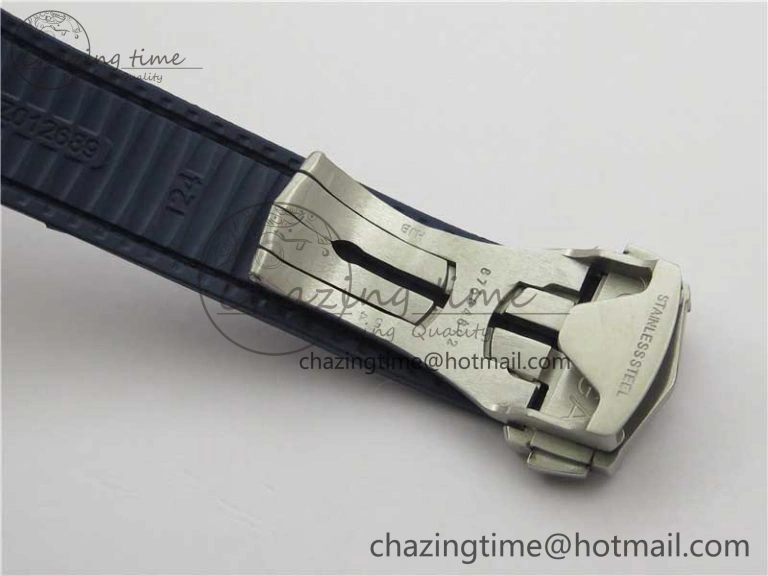 Constellation 131.33.41.21.03.001 SS RG TW Best Edition Blue Dial On Gummy Strap A8500