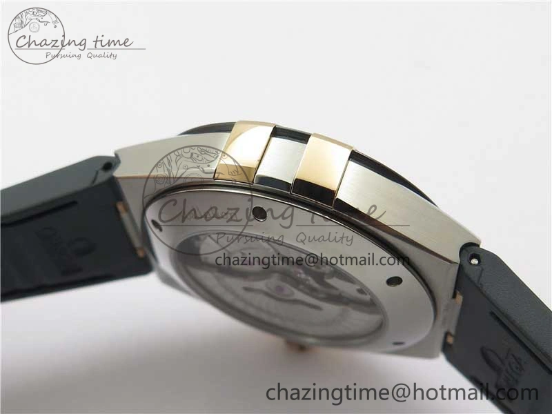 Constellation 131.33.41.21.03.001 SS RG TW Best Edition White Dial On Gummy Strap A8500