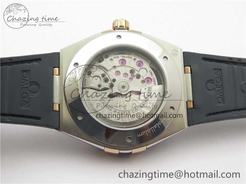 Constellation 131.33.41.21.03.001 SS RG TW Best Edition White Dial On Gummy Strap A8500