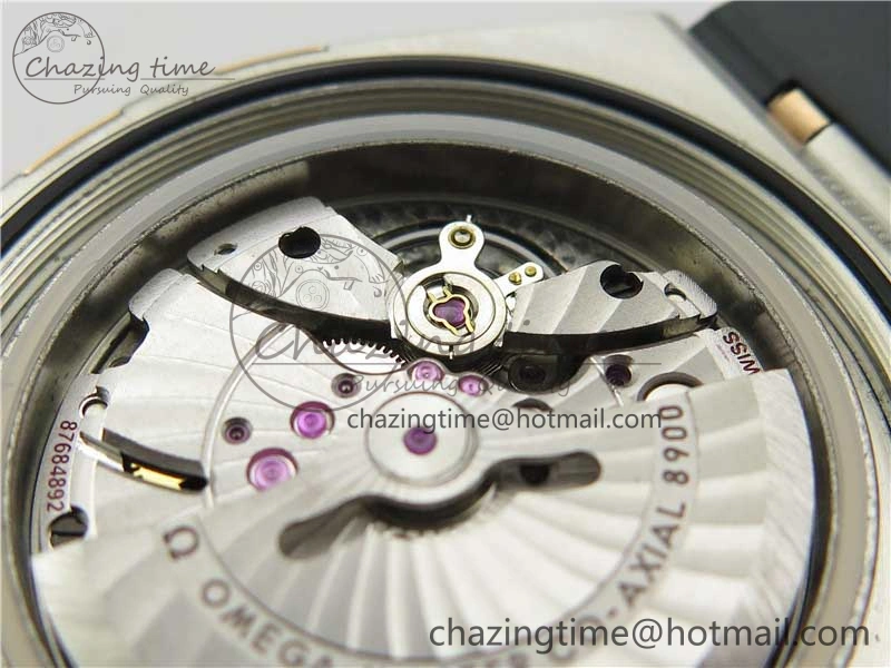 Constellation 131.33.41.21.03.001 SS RG TW Best Edition White Dial On Gummy Strap A8500