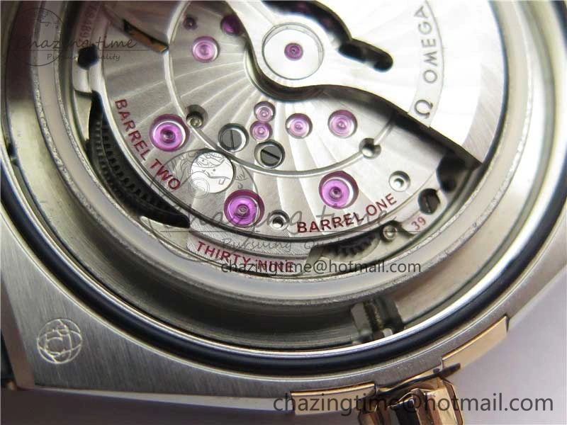Constellation 131.33.41.21.03.001 SS RG TW Best Edition White Dial On Gummy Strap A8500
