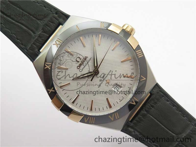 Constellation 131.33.41.21.03.001 SS RG TW Best Edition White Dial On Gummy Strap A8500