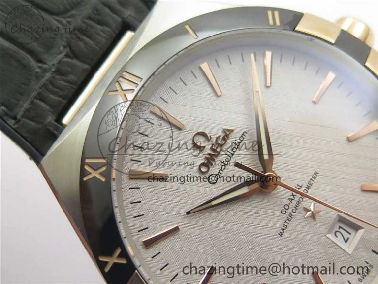 Constellation 131.33.41.21.03.001 SS RG TW Best Edition White Dial On Gummy Strap A8500