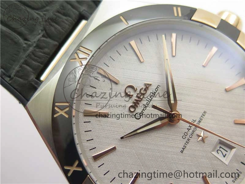 Constellation 131.33.41.21.03.001 SS RG TW Best Edition White Dial On Gummy Strap A8500