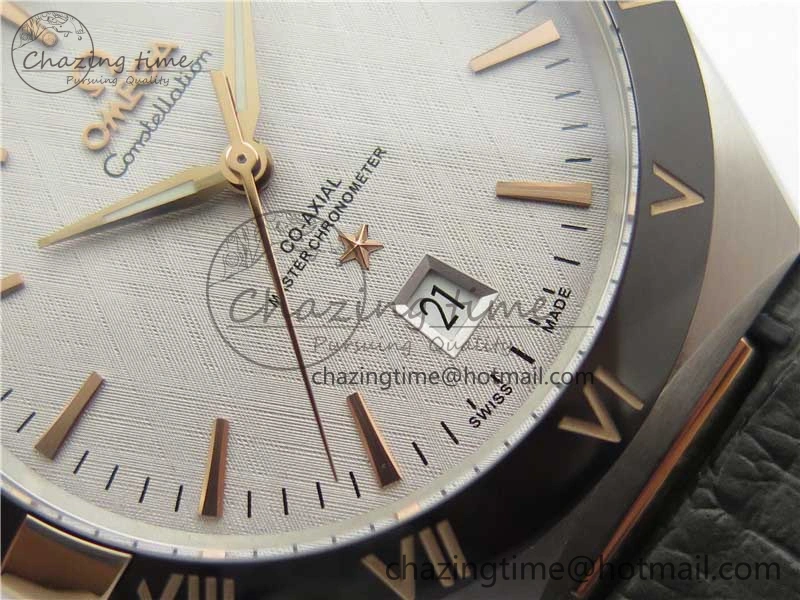 Constellation 131.33.41.21.03.001 SS RG TW Best Edition White Dial On Gummy Strap A8500