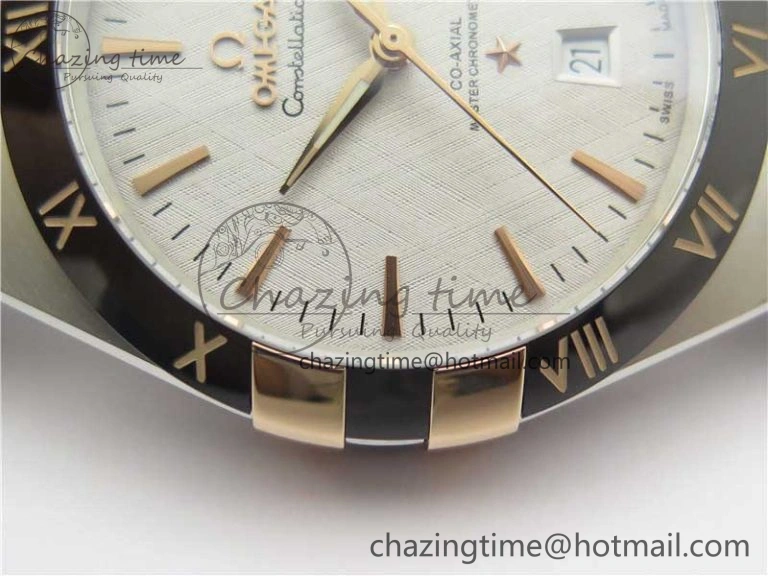 Constellation 131.33.41.21.03.001 SS RG TW Best Edition White Dial On Gummy Strap A8500