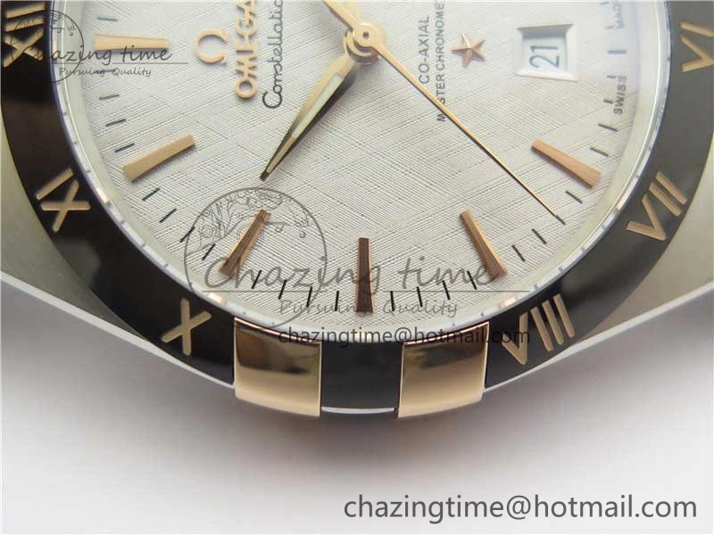 Constellation 131.33.41.21.03.001 SS RG TW Best Edition White Dial On Gummy Strap A8500