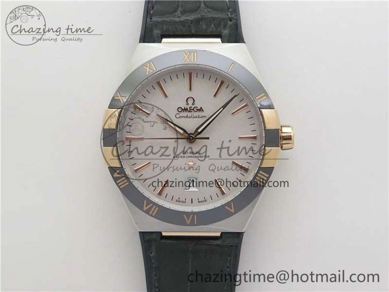 Constellation 131.33.41.21.03.001 SS RG TW Best Edition White Dial On Gummy Strap A8500