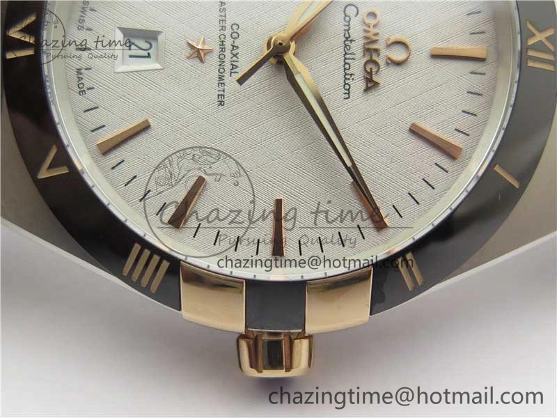 Constellation 131.33.41.21.03.001 SS RG TW Best Edition White Dial On Gummy Strap A8500