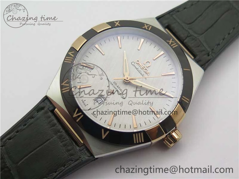 Constellation 131.33.41.21.03.001 SS RG TW Best Edition White Dial On Gummy Strap A8500