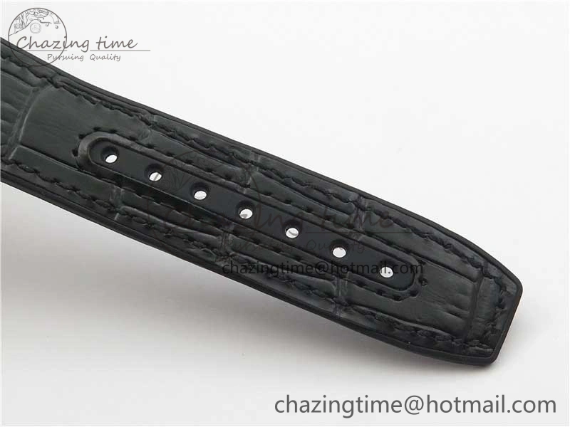 Constellation 131.33.41.21.03.001 YG TW Best Edition Black Dial On Gummy Strap A8500