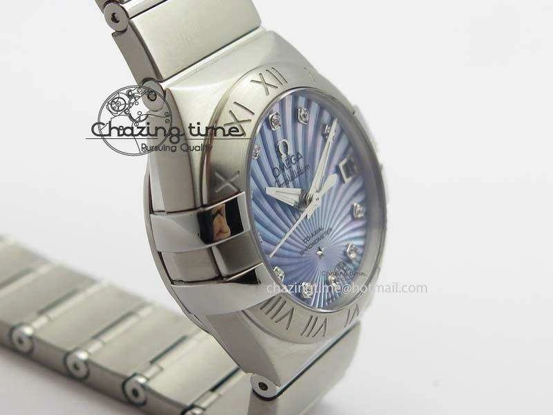Constellation 28mm V6F Best Edition SS Blue Dial On SS Bracelet A8520