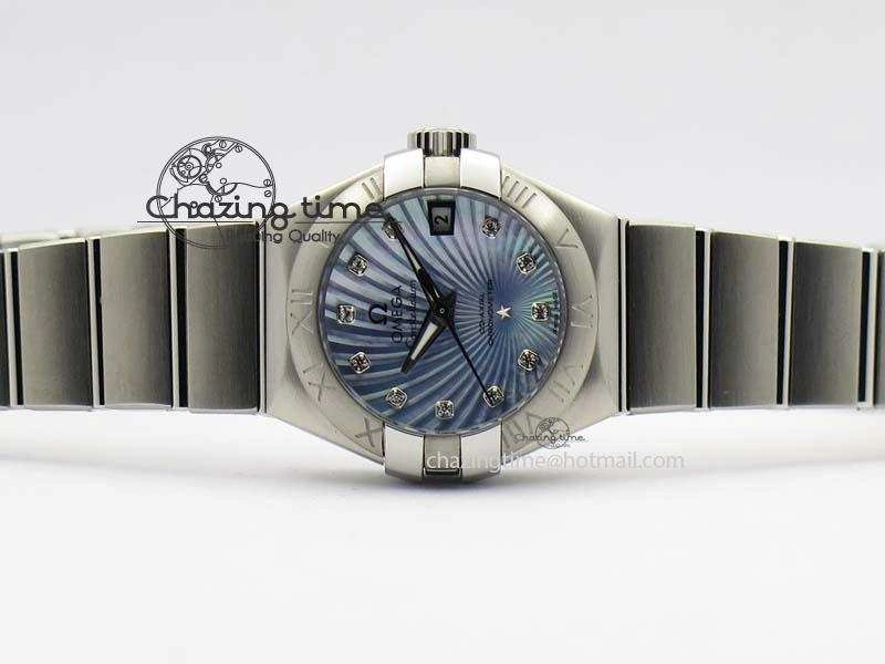 Constellation 28mm V6F Best Edition SS Blue Dial On SS Bracelet A8520