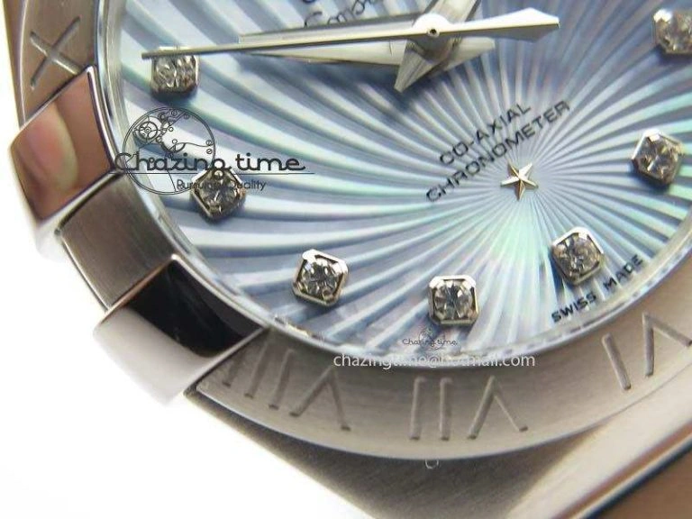 Constellation 28mm V6F Best Edition SS Blue Dial On SS Bracelet A8520