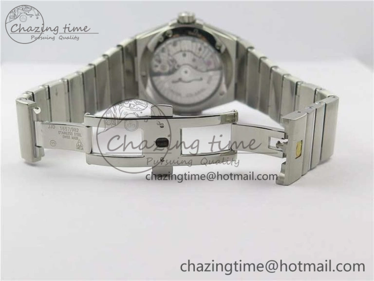 Constellation 38mm SS VSF 1:1 Best Edition Blue Textured Dial on SS Bracelet A8500 Super Clone