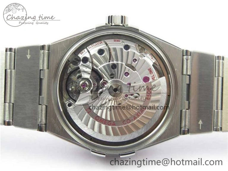 Constellation 38mm SS VSF 1:1 Best Edition Blue Textured Dial on SS Bracelet A8500 Super Clone
