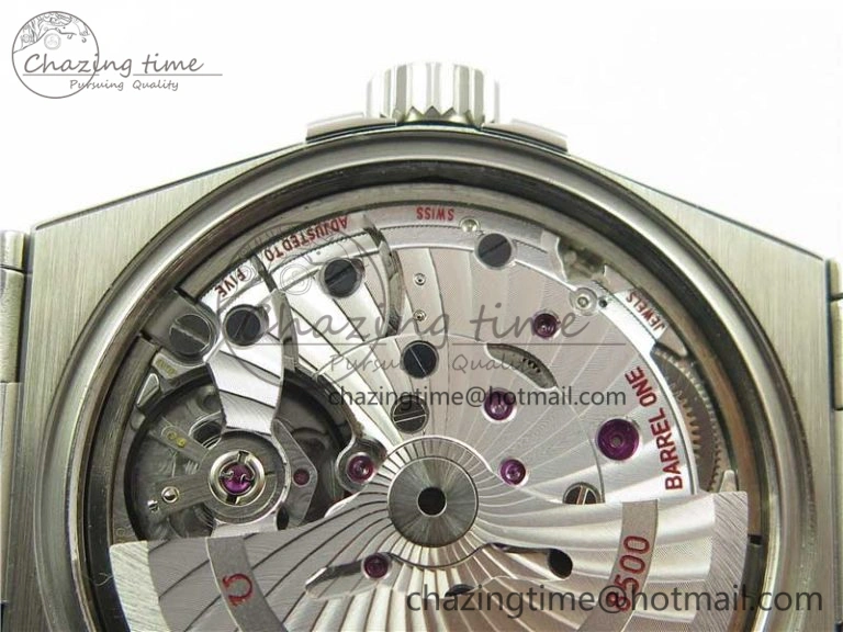 Constellation 38mm SS VSF 1:1 Best Edition Blue Textured Dial on SS Bracelet A8500 Super Clone