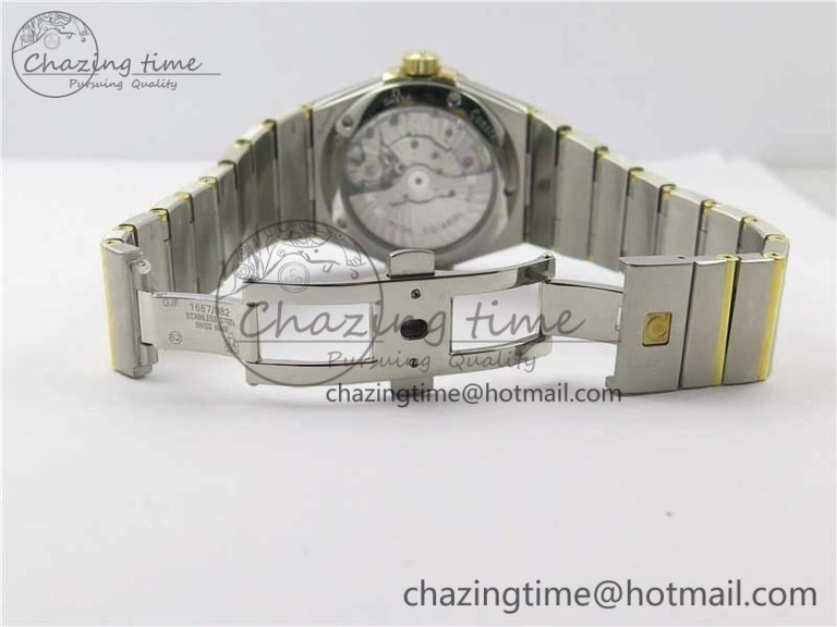 Constellation 38mm SS RG VSF 1:1 Best Edition Blue Textured Dial on SS RG Bracelet A8500 Super Clone