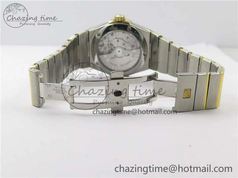 Constellation 38mm SS RG VSF 1:1 Best Edition Blue Textured Dial on SS RG Bracelet A8500 Super Clone