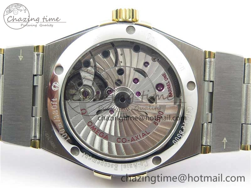 Constellation 38mm SS RG VSF 1:1 Best Edition Blue Textured Dial on SS RG Bracelet A8500 Super Clone