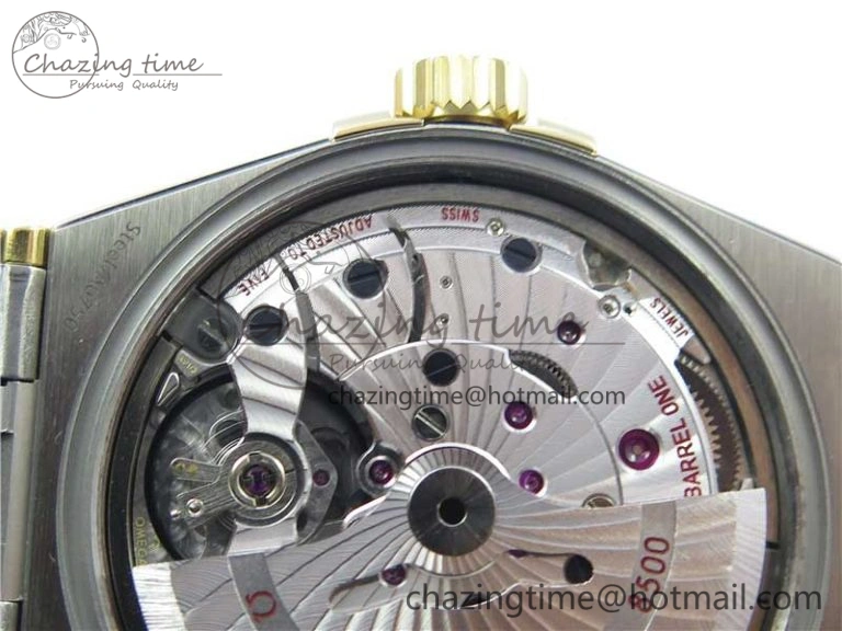 Constellation 38mm SS RG VSF 1:1 Best Edition Blue Textured Dial on SS RG Bracelet A8500 Super Clone