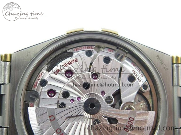 Constellation 38mm SS RG VSF 1:1 Best Edition Blue Textured Dial on SS RG Bracelet A8500 Super Clone
