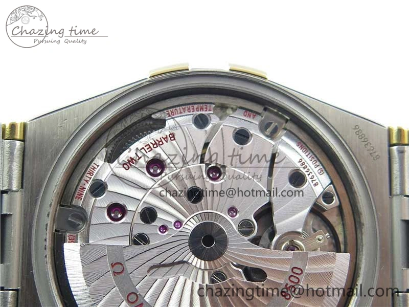 Constellation 38mm SS RG VSF 1:1 Best Edition Blue Textured Dial on SS RG Bracelet A8500 Super Clone