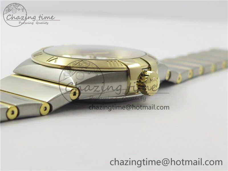 Constellation 38mm SS RG VSF 1:1 Best Edition Blue Textured Dial on SS RG Bracelet A8500 Super Clone