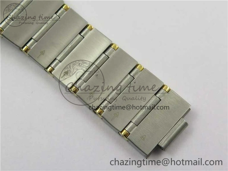 Constellation 38mm SS RG VSF 1:1 Best Edition WhiteTextured Dial on SS RG Bracelet A8500 Super Clone