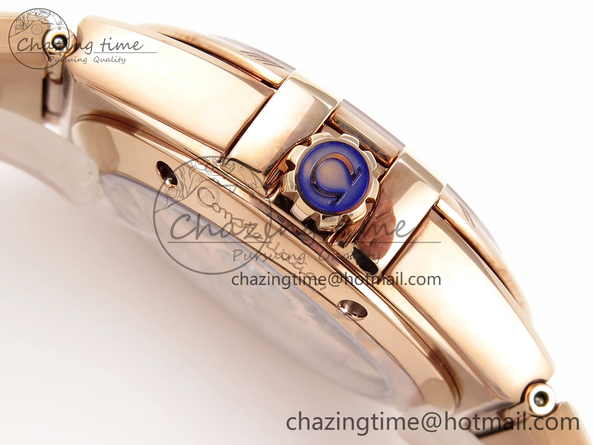 Constellation 39mm RG ASWF 1:1 Best Edition Blue Dial on RG Bracelet A8801