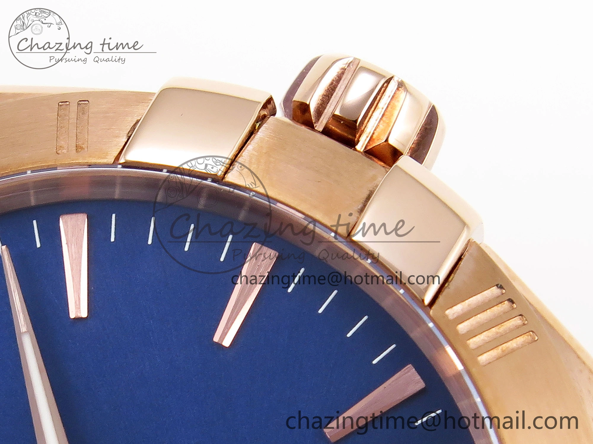 Constellation 39mm RG ASWF 1:1 Best Edition Blue Dial on RG Bracelet A8801