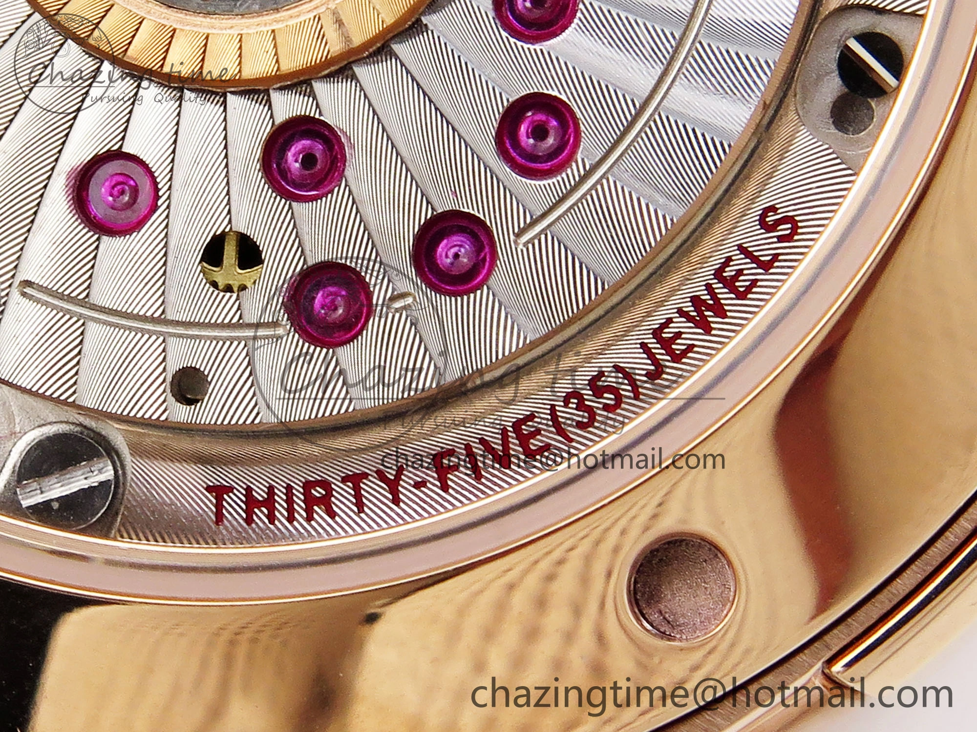 Constellation 39mm RG Diamonds Bezel ASWF 1:1 Best Edition White Dial on RG Bracelet A8801