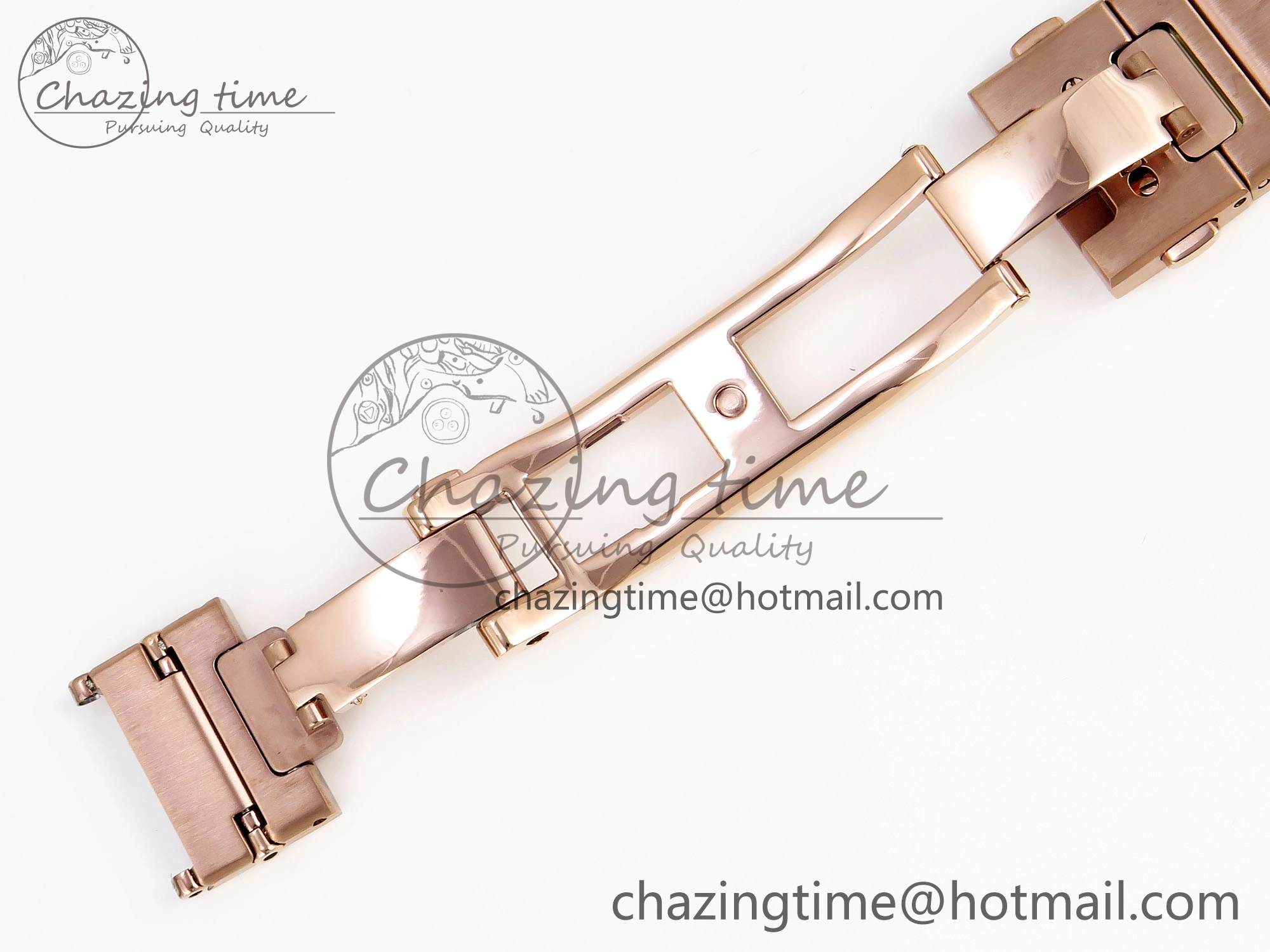 Constellation 39mm RG Diamonds Bezel ASWF 1:1 Best Edition White Dial on RG Bracelet A8801
