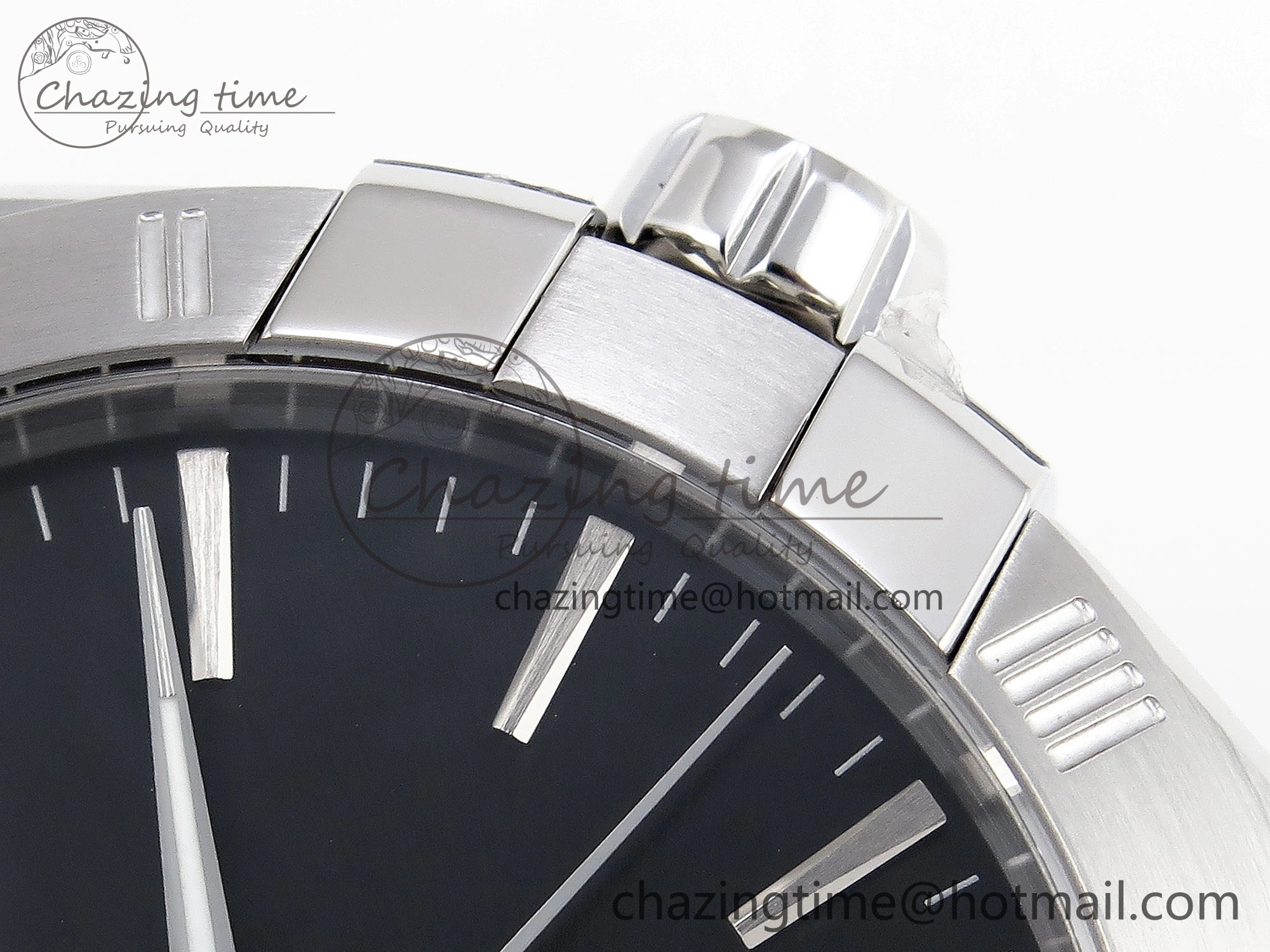 Constellation 39mm SS ASWF 1:1 Best Edition Black Dial on SS Bracelet A8800
