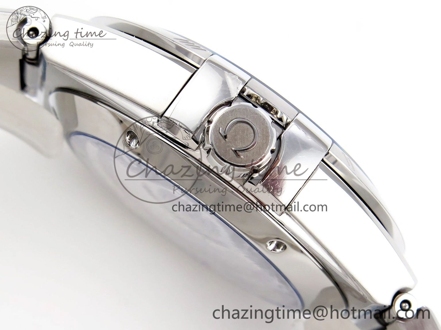 Constellation 39mm SS ASWF 1:1 Best Edition White Textured Dial on SS Bracelet A8800