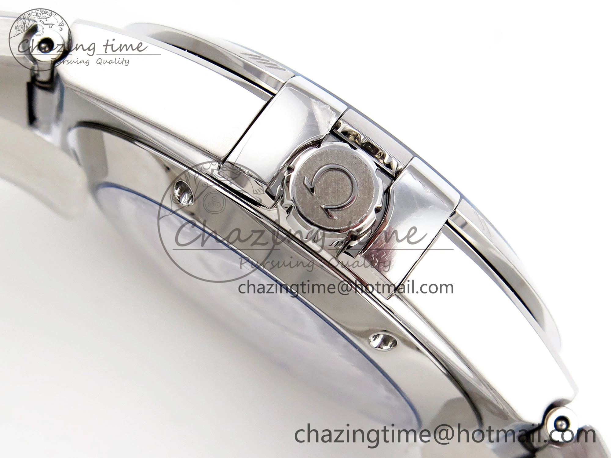 Constellation 39mm SS ASWF 1:1 Best Edition White Textured Dial on SS Bracelet A8800