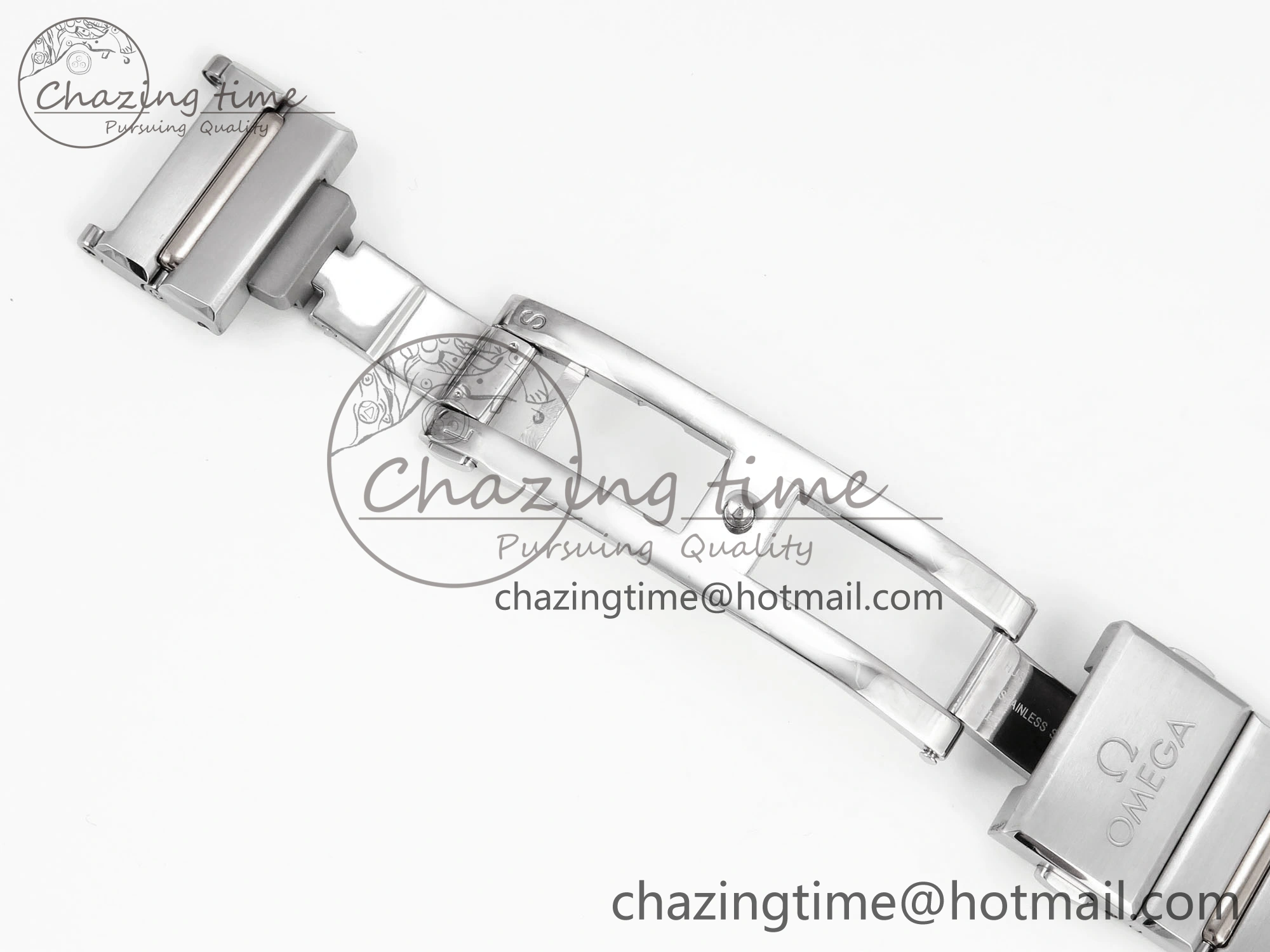 Constellation 39mm SS ASWF 1:1 Best Edition White Textured Dial on SS Bracelet A8800