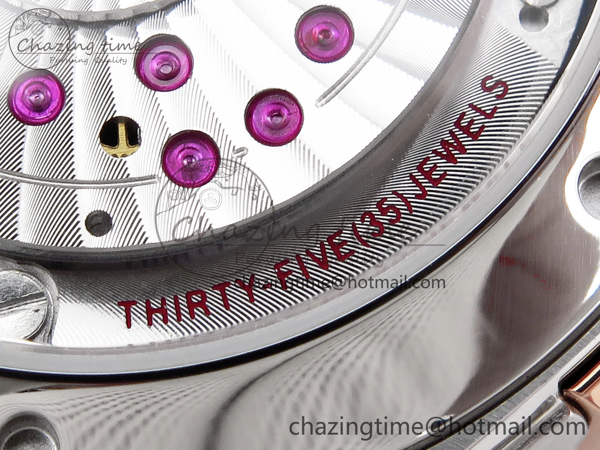 Constellation 39mm SS RG ASWF 1:1 Best Edition White Dial on SS RG Bracelet A8800