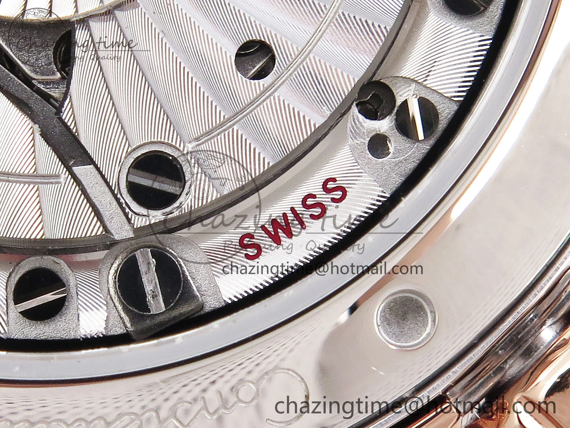 Constellation 39mm SS RG ASWF 1:1 Best Edition White Dial on SS RG Bracelet A8800