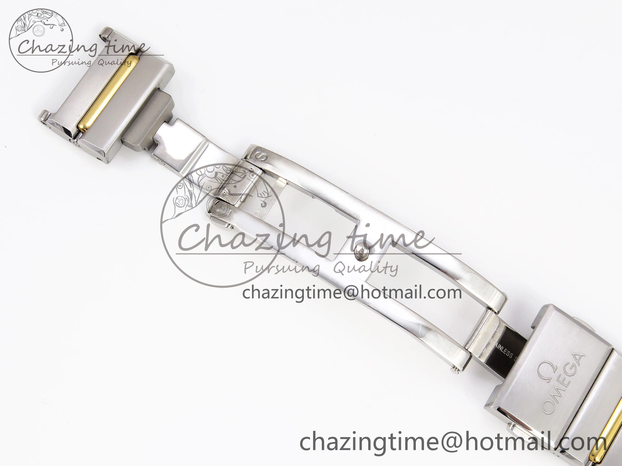 Constellation 39mm SS YG ASWF 1:1 Best Edition White Dial on SS YG Bracelet A8800