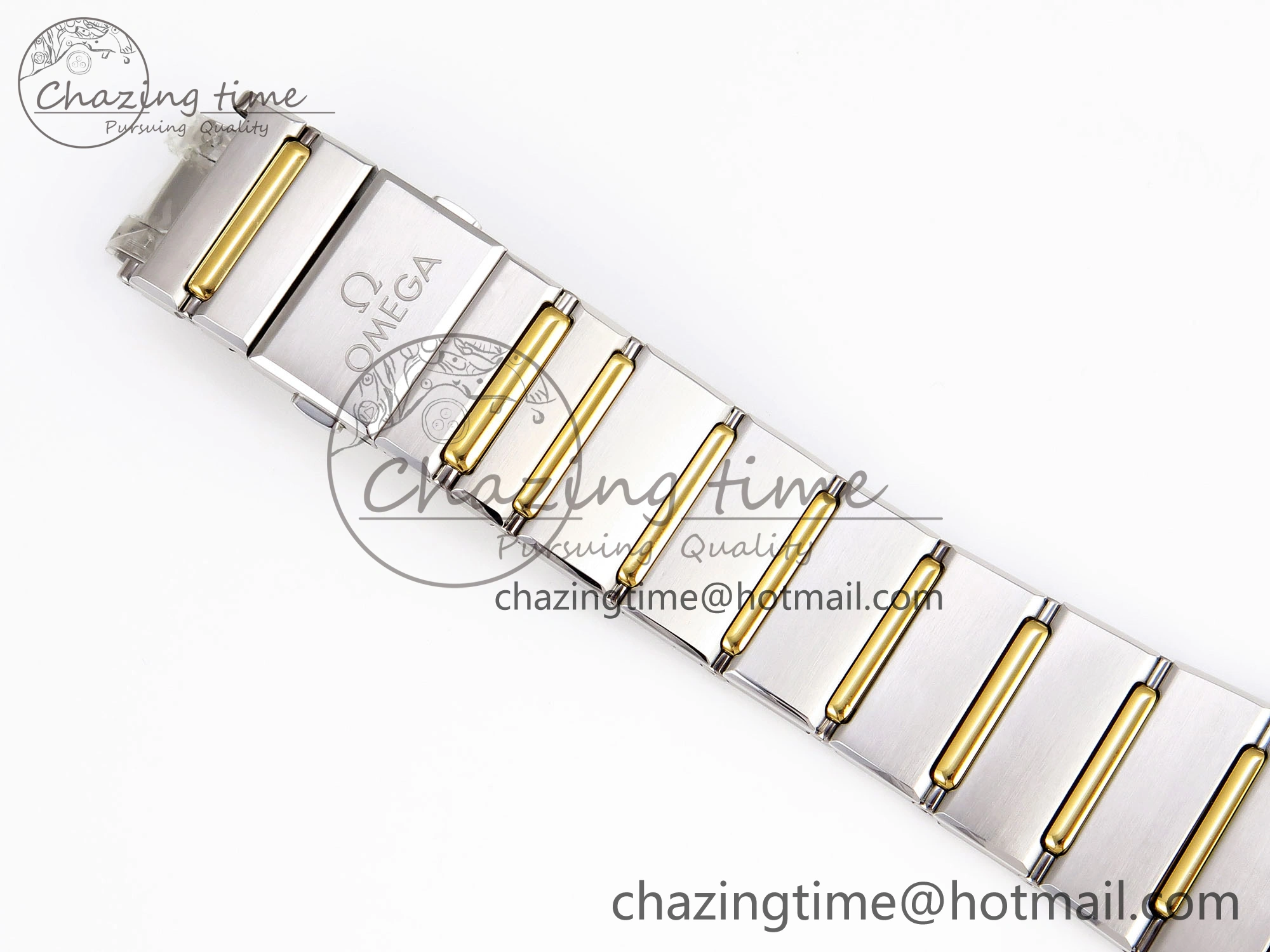 Constellation 39mm SS YG ASWF 1:1 Best Edition White Dial on SS YG Bracelet A8800