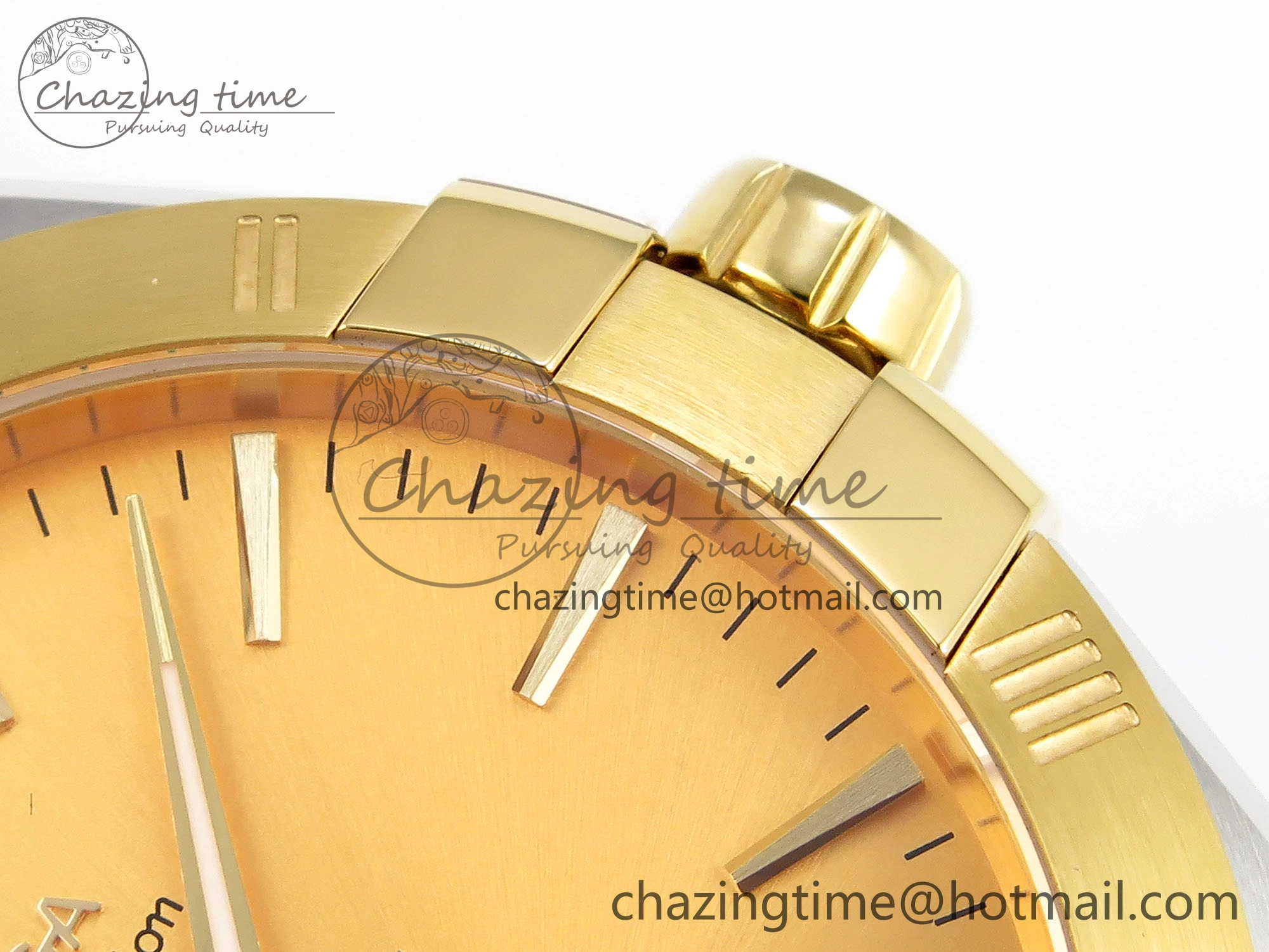 Constellation 39mm SS YG ASWF 1:1 Best Edition YG Dial on SS YG Bracelet A8800