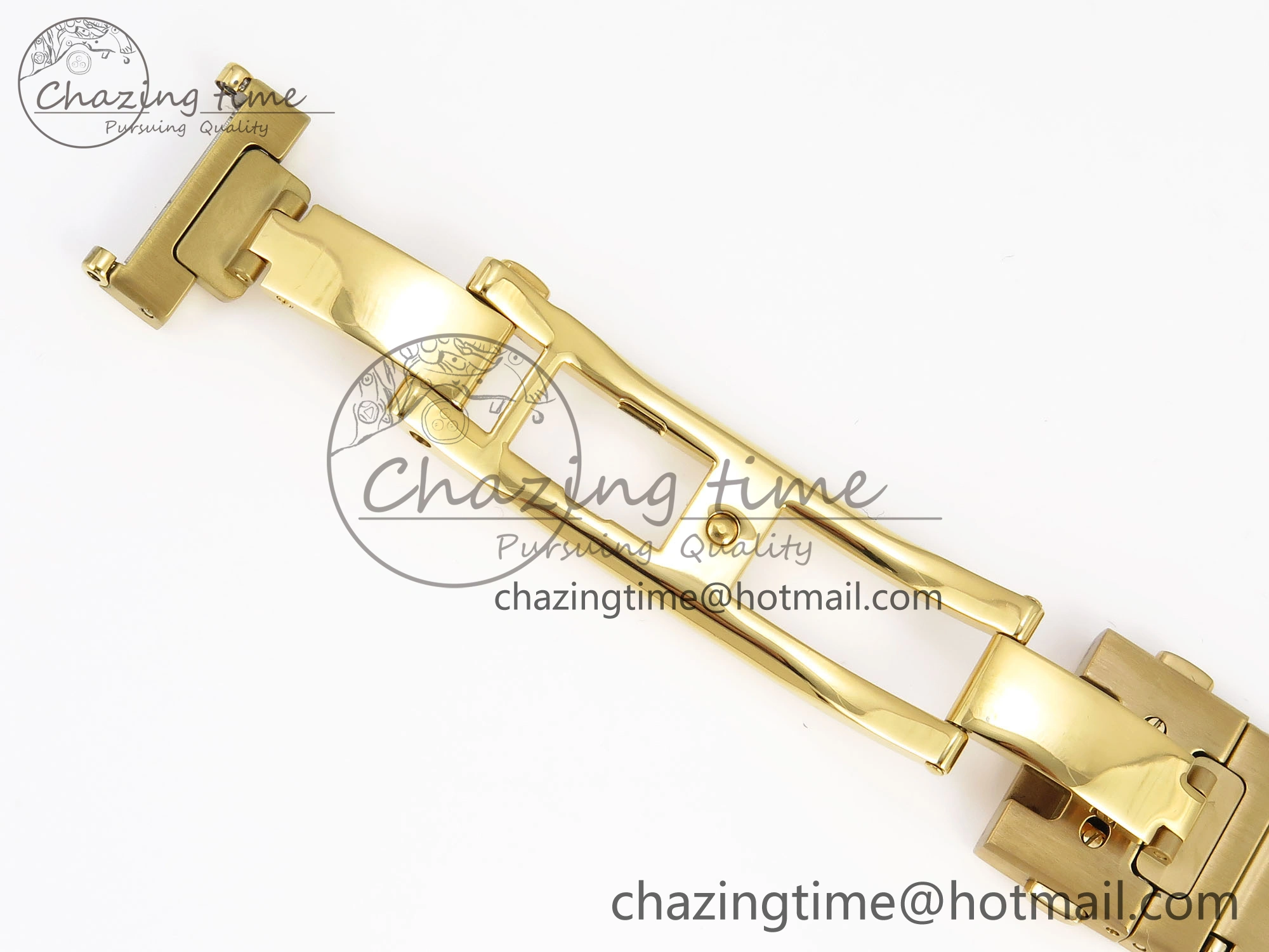 Constellation 39mm YG Diamonds Bezel ASWF 1:1 Best Edition White Diamonds Dial on YG Bracelet A8801