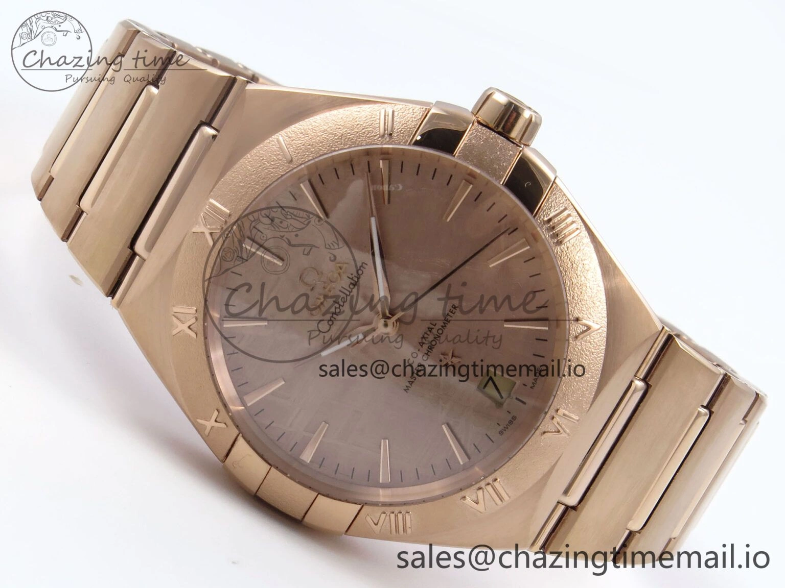 Constellation 41mm RG ASWF 1:1 Best Edition RG Dial on RG Bracelet A8900
