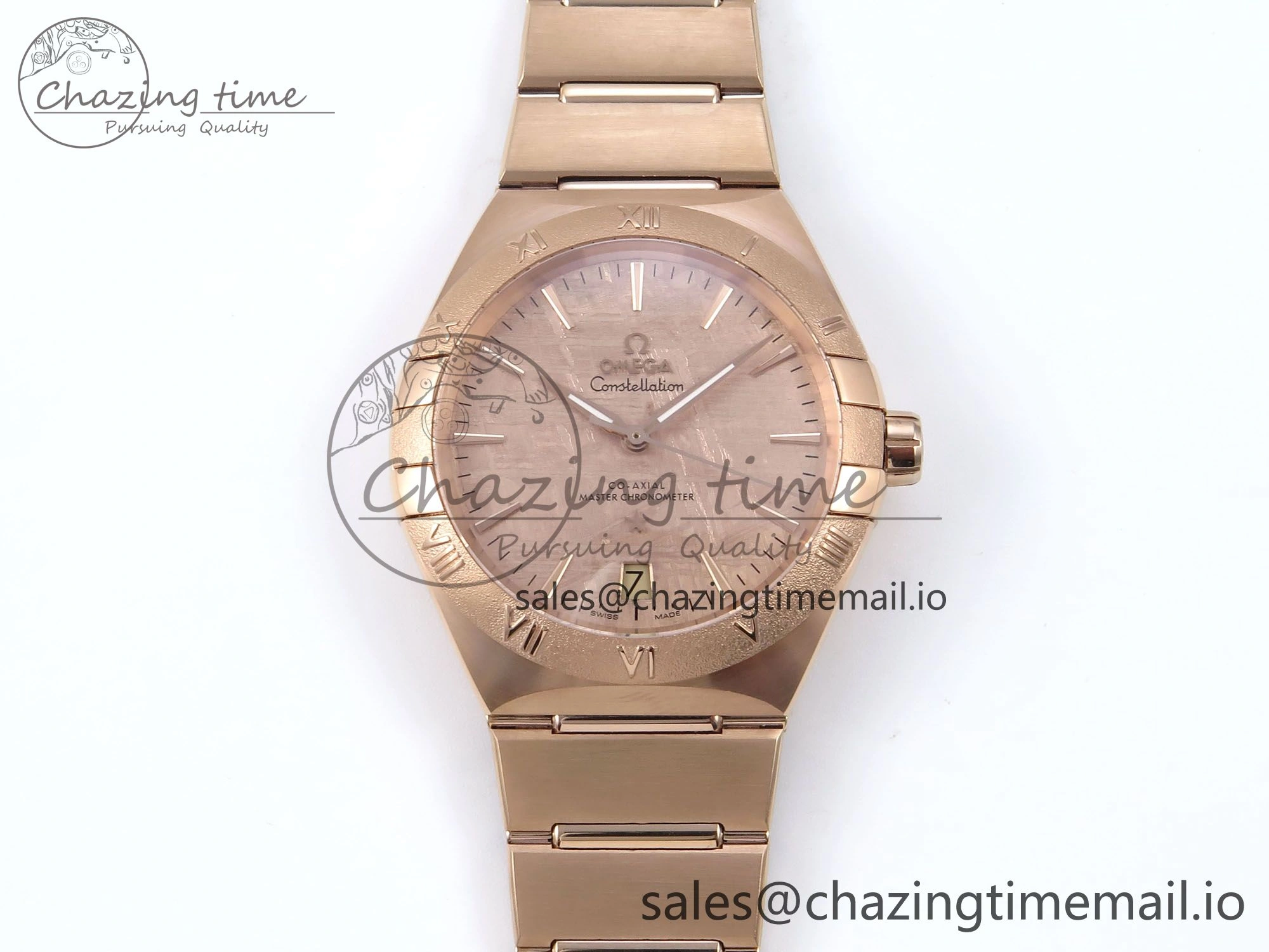 Constellation 41mm RG ASWF 1:1 Best Edition RG Dial on RG Bracelet A8900